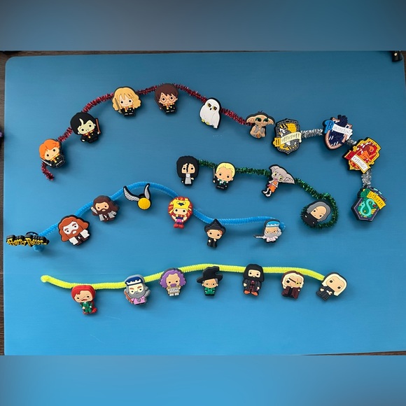 Harry Potter Character Croc Charm Large Lot!! - Picture 1 of 9